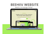 setup beehiiv newsletter beehiiv website beehiive landing page email automation
