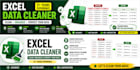clean, format, merge, split excel data