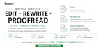 edit rewrite and proofread your text professionally