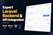 develop scalable laravel backend and integrate any rest API