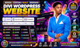 build custom divi wordpress car real estate construction website design redesign