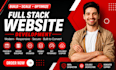 full stack website development custom full stack develop responsive application