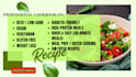 write and create a professional design for your cook book or recipe book