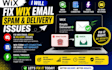 fix wix email spam delivery issue wix form not connecting email trigger issues