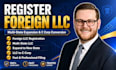 register foreign multi state llc, expand llc to new state, convert llc to c corp