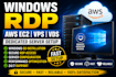 configure secure windows rdp AWS ec2 vps and dedicated server