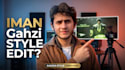 professionally edit talking head videos in iman gadhzi style
