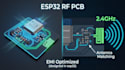 design esp32 rf pcb, antenna matching and emi optimized wireless layout