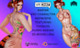 create a custom vrchat avatar, vr character, furry avatar, nsfw model