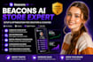 design and optimize your beacons ai store for creators to boost sales