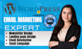setup wordpress mailchimp email marketing wordpress automation email template