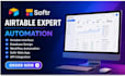 build airtable CRM, database automation,  softr client portal