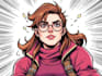 do comic book illustration, manga comic, graphic novel