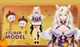 create live2d vtuber model anime vtuber commission live2d model live2d rigging