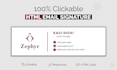create a clickable html email signature for gmail outlook