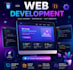 create  website development using HTML, CSS and javascript