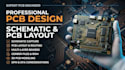do professional pcb design, schematic and pcb layout