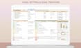 create employee and goal setting tracker spreadsheet in google sheet and excel