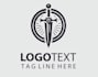 draw sharp and striking dagger logo for your brand