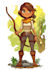 make a 2d game character