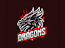 do modern professional creativity dragon logo