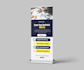 design professional roll up banner, retractable banner, retractable stand