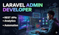 build a modern admin dashboard in laravel
