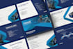 design a modern startup pitch deck and powerpoint presentation