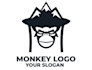 draw powerful mountain gorilla logo for your brand