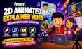 2d animation video 2d animated explainer video 2d cartoon music animation