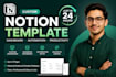 build notion template notion dashboard notion expert notion automation