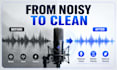 clean up dialogue, voiceover, podcast, and video audio