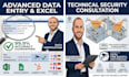 do data entry, web research and technical support