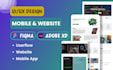 website uiux design, landing page ui, website mockups, saas landing page ui