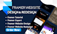 framer website design framer landing page framer developer framer template edit