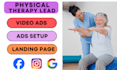generate targeted physical therapy lead spa lead generation facebook google ads
