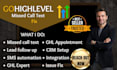 setup gohighlevel missed call text back ghl lead follow up highlevel automation