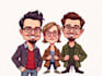 draw nice cartoons and caricatures