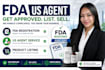 do fda registration, US agent service, and product listing