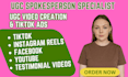 create authentic ugc video testimonial spokesperson video