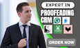 setup proofreading CRM grammarly perfectit scrivener quillbot prowritingaid