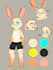 make 2d character design sheet for reference