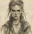 draw character art and fantasy character sketch