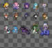 design high quality pixel character