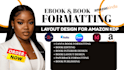 design KDP book formatting canva formatting and book publishing