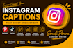 write social media captions that boost engagement