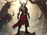 draw a fantasy character illustration