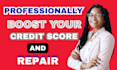 do credit repairing with different attacking methods