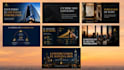 design a pitch deck presentation using google slides, powerpoint, and canva