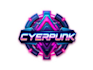 paint custom futuristic cyberpunk, mech, y2k logo design